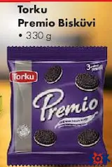 TORKU PREMİO BİSKÜVİ 330 G fiyat ve kampanya bilgisi